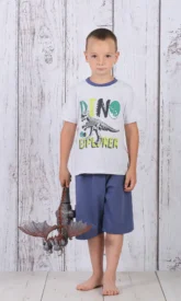 a boy holding a toy