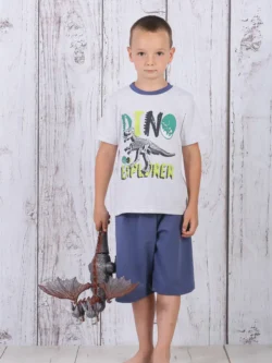 a boy holding a toy