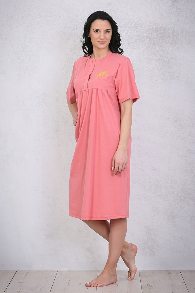 Art. 530138-1 Ženska spavaćica kratak rukav 90-Art-530138-1-Zenska-spavacica,-Sastav-100�-pamuk,-Odrzavanje-60-stepeni,-Velicine-M,L,XL,XXL,-Cena-1405,00rsd