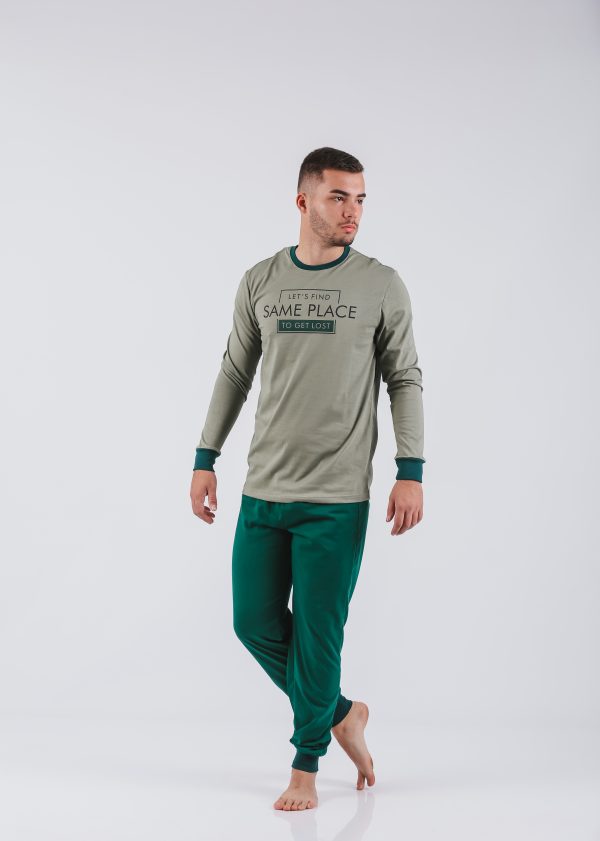 Art,530968Muška pidžama 968 Veličine M,L,XL,XXL S.sastav 100_ pamuk Održavanje 60 Cena- 2.180,00 (slika 2)