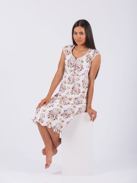 Spavaćica Dejana 1044-2, pamuk i elastan za udoban noćni odmor