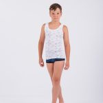 Dečija muška atlet majica sa štampom, 100% pamuk