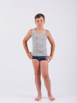 Dečija muška atlet majica sa štampom Art.321-2, 100% pamuk