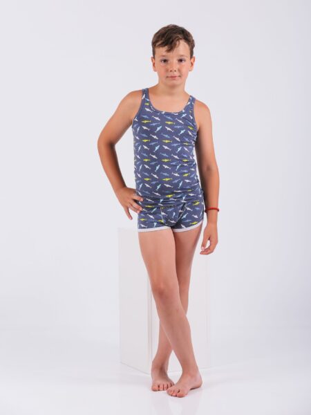 Dečiji muški komplet Art.563-1, pamuk i elastan za dečake