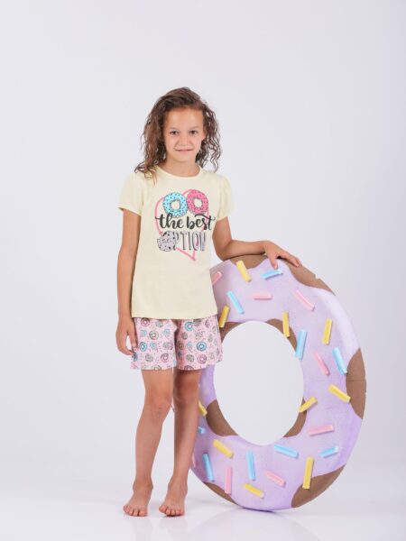 Dečiji ženski bebi dol 568 Art.568-1, pamuk i elastan za devojčice