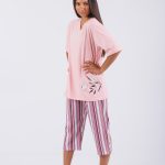 Ženska pidžama 738 Art.738-2, 100% pamuk za udobnost