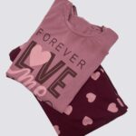 Lotos-pidzama-1072-slika4 bordo roze