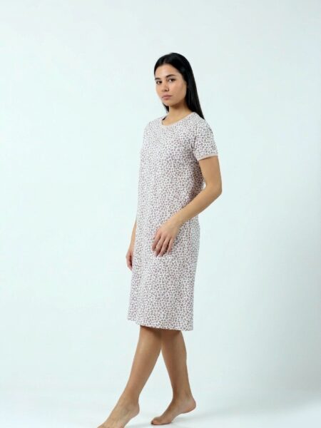 Art. 530860-2 — Ženska spavaćica 860– 100% pamuk, kratki rukav | Lotos Arilje