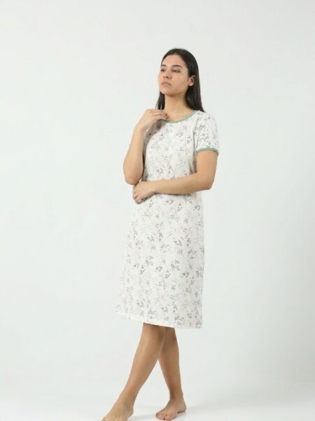 Art. 530860 — Ženska spavaćica 860– 100% pamuk, kratki rukav | Lotos Arilje